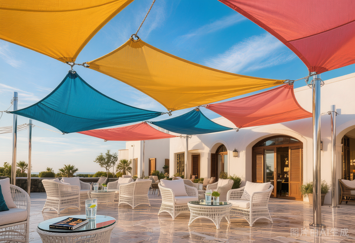shade sail terrace